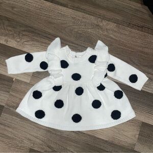 Baby Girl Newborn Sweater Dress